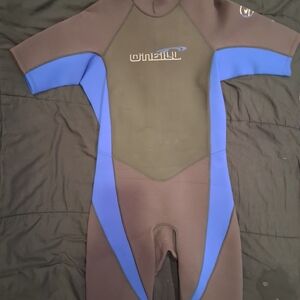 O'Neill Black and Blue Wetsuit